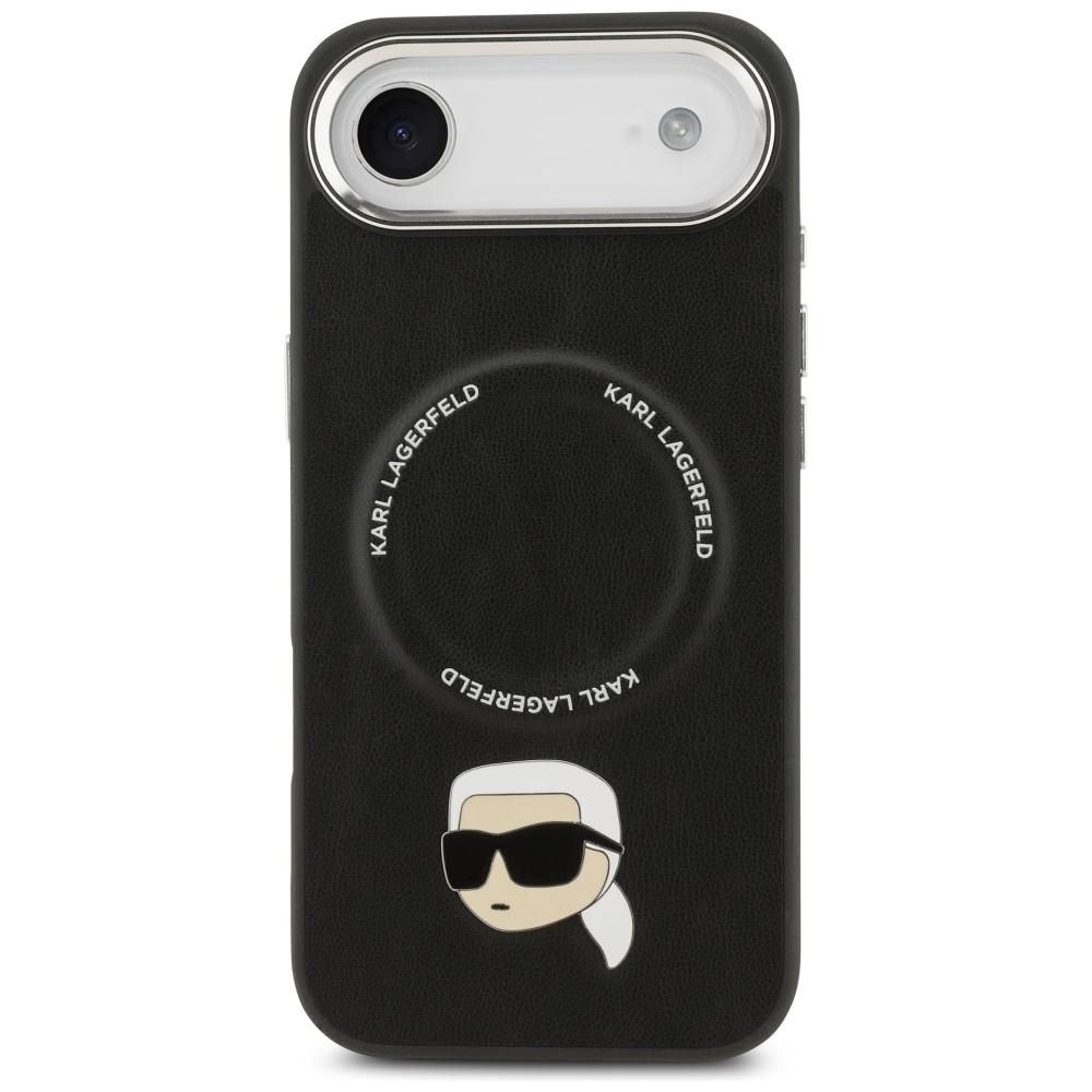 Karl Lagerfeld Karl Pin MagSafe Case for iPhone Air Black