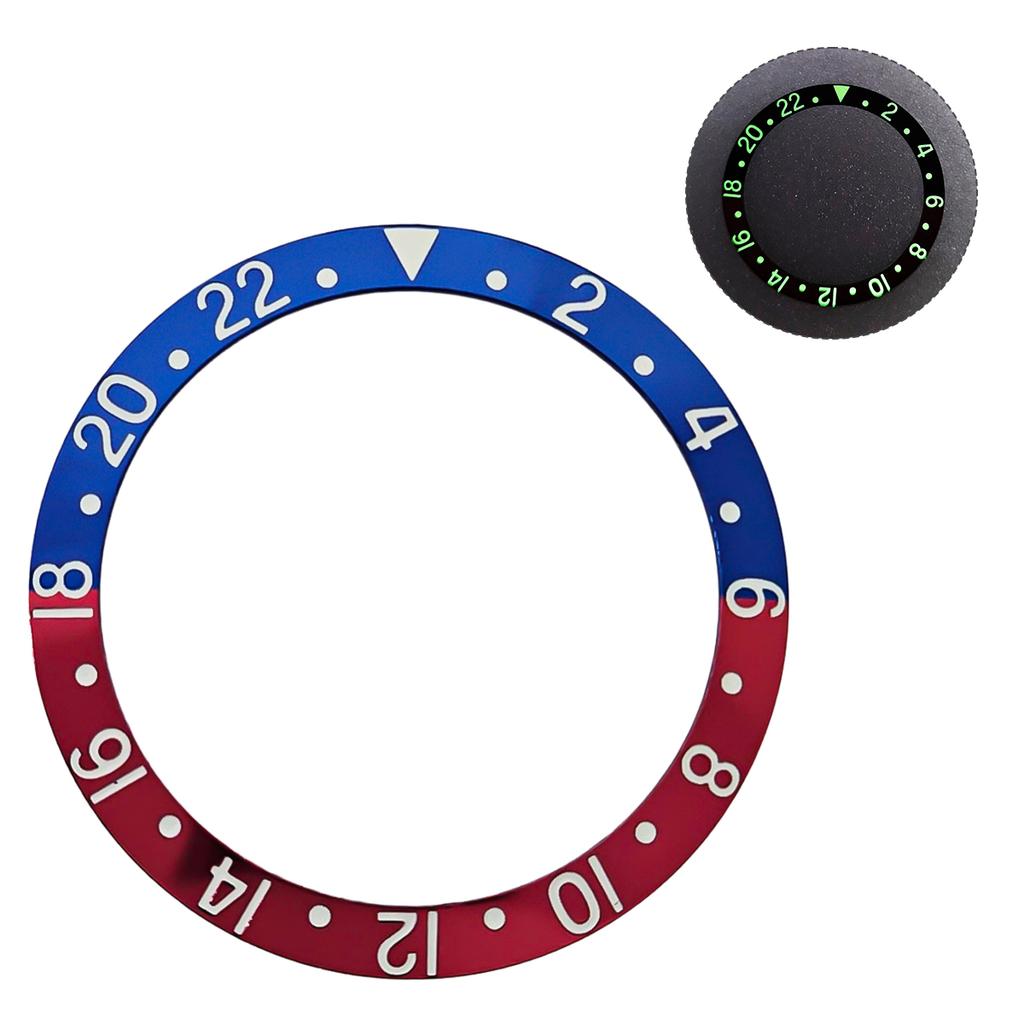 38mm Watch Ring High Quality Ceramic Bezel Insert for 40mm Watch Case Accessories Inner Diameter 30.5mm