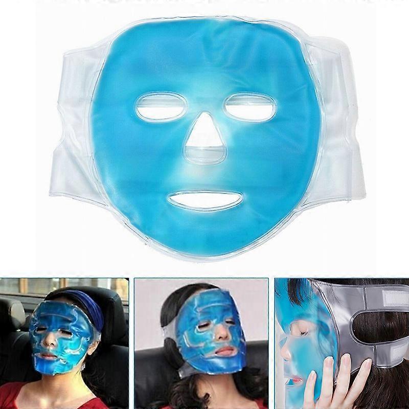 NEU 1x Kühlendes Gel-Eis-Gesichtsmaske Entspannend Reparierend Augenringe Erfrischungsmaske