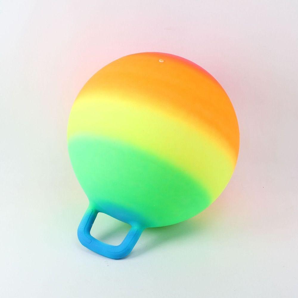 Durchmesser 18 Zoll Sport Hüpfball Mit Griff Springender Ball Kinder Hüpfball Outdoor Spielzeug