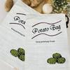 M-Modern-4PCS Potato Storage For Pantry I Potato And Onion Storage Bags With Side Zipper Farmhouse Onion Bag With Liner 35X26cm