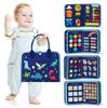 Popular Baby Early Education Felt Backpack Busy Board Toy