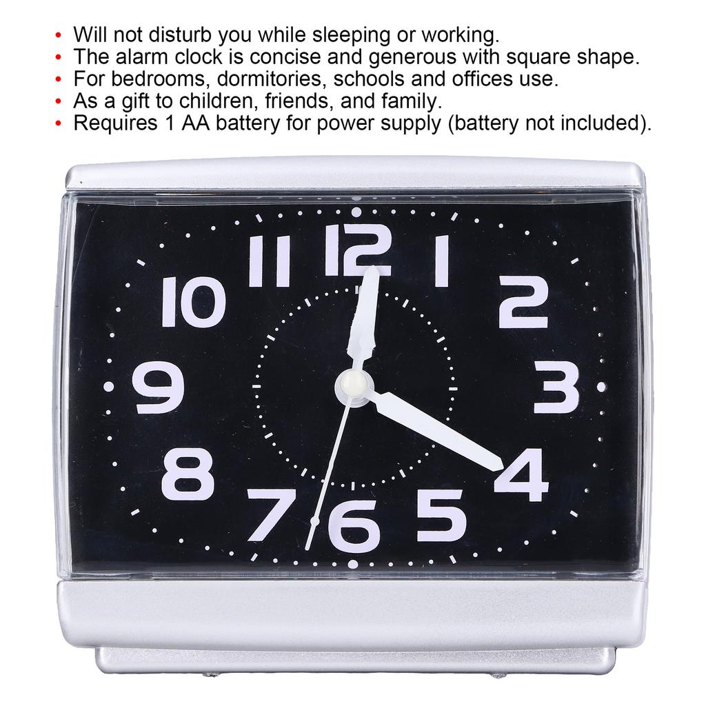 Silent Alarm Clock Simple   Desktop Alarm Clock Student Bedroom   Home Decoration