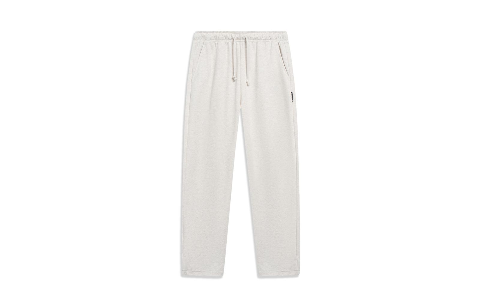 Li Ning Knitted Sweatpants Men s Heather Gray Tile Gray AKLT273-3 3XL