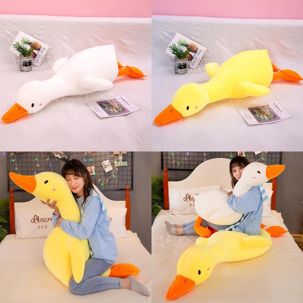 Plush Duck Cartoon Toy Soft Short Pile Material Children Festival Doll Gift