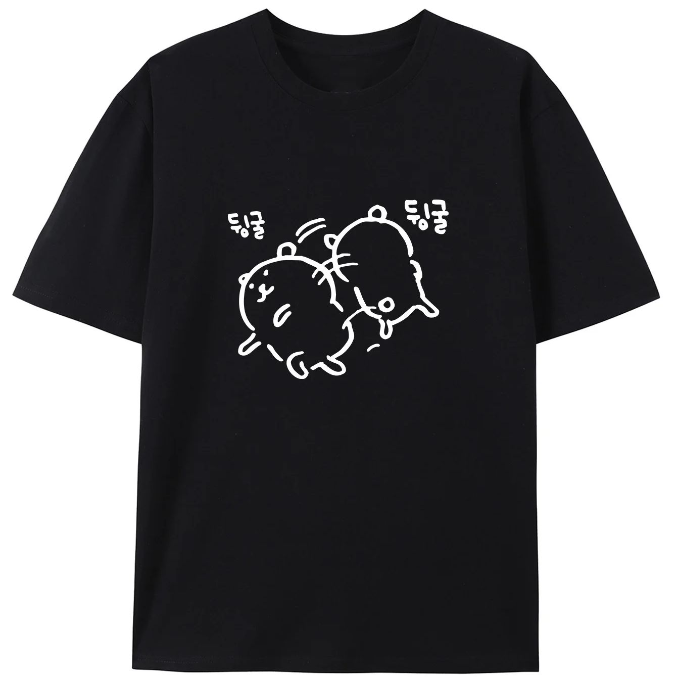 

2025 New Essential Cotton Unisex T-Shirt Fashion Printing Soft Breathable Crew Neck Fashion Men s and Women s T-Shirts One Piece 4XL