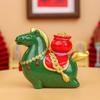 Resin Zodiac Horse Figurines Chinese Style Horse Figures Ornament  Chinese New Year Gift