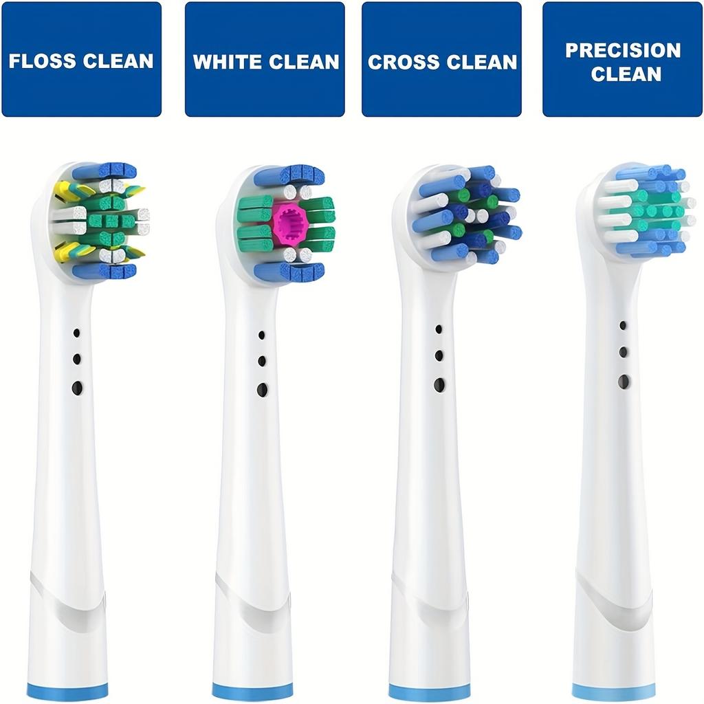 4/12/16 Stück Ersatz-Zahnbürstenköpfe Kompatibel mit Oral-B Braun Professionellen Elektrischen Zahnbürstenköpfen Bürstenköpfe