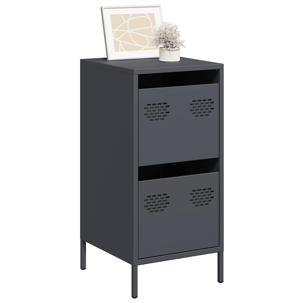 Sideboard Anthracite 35 X 39 X 73.5 Cm Cold Rolled Steel