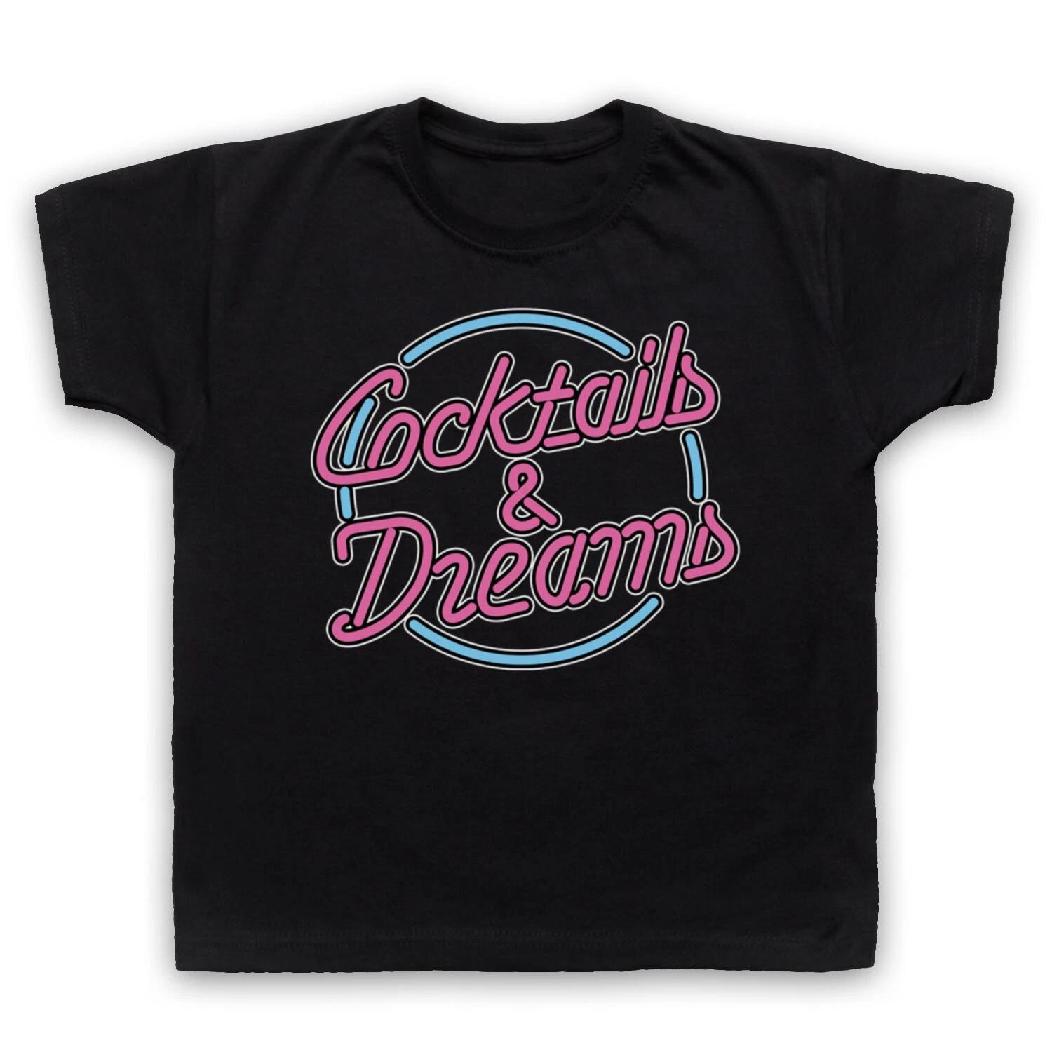 COCKTAIL MOVIE COCKTAILS & DREAMS UNOFFICIAL 80 S FILM KIDS CHILDS T-shirt 120
