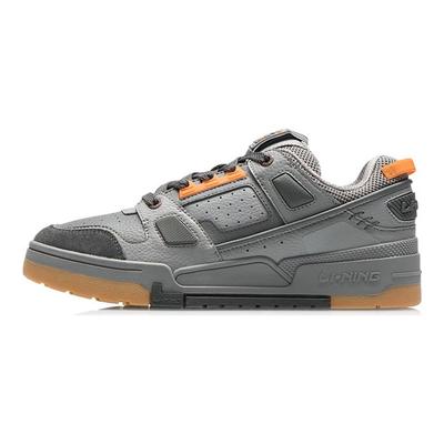 Comfortable Versatile Non-Slip Wear-Resistant Low-Top Skate Shoes Men Sneaker Shadow-Gray AGCR297-3