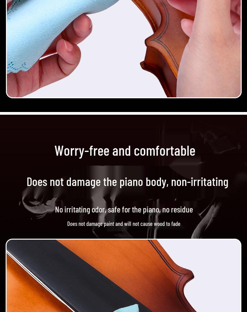 Universal String Instrument Rosin Cleaner and Remover
