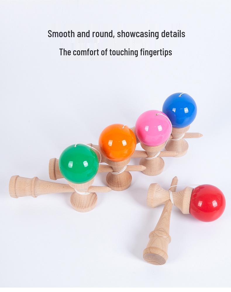 Hölzernes Kendama-Spielzeug für Kinder: Verbessern Sie die Hand-Auge-Koordination und Kreativität