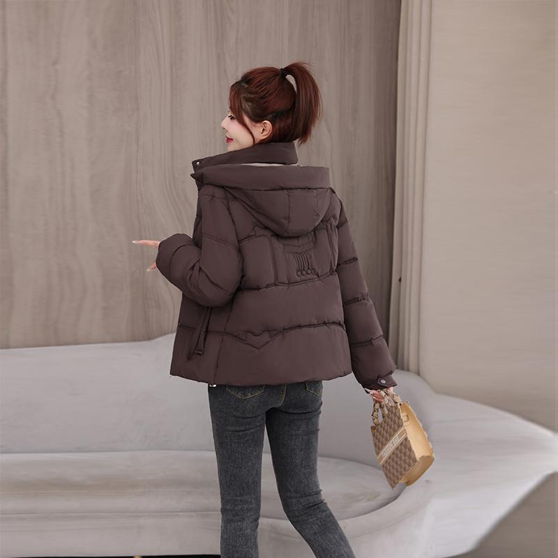 Autumn Winter Thicken Warm Parka Women Casual Sweety Solid Color Big Pocket Loose Long Hooded Coat Jackets Outwear