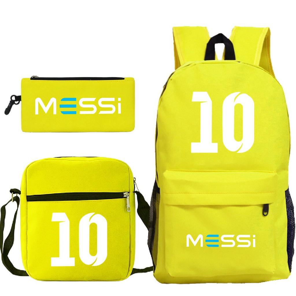 Football Printed Student Backpack Multifunctional Usb Interface Large Capacity Leisure Travel Backpack