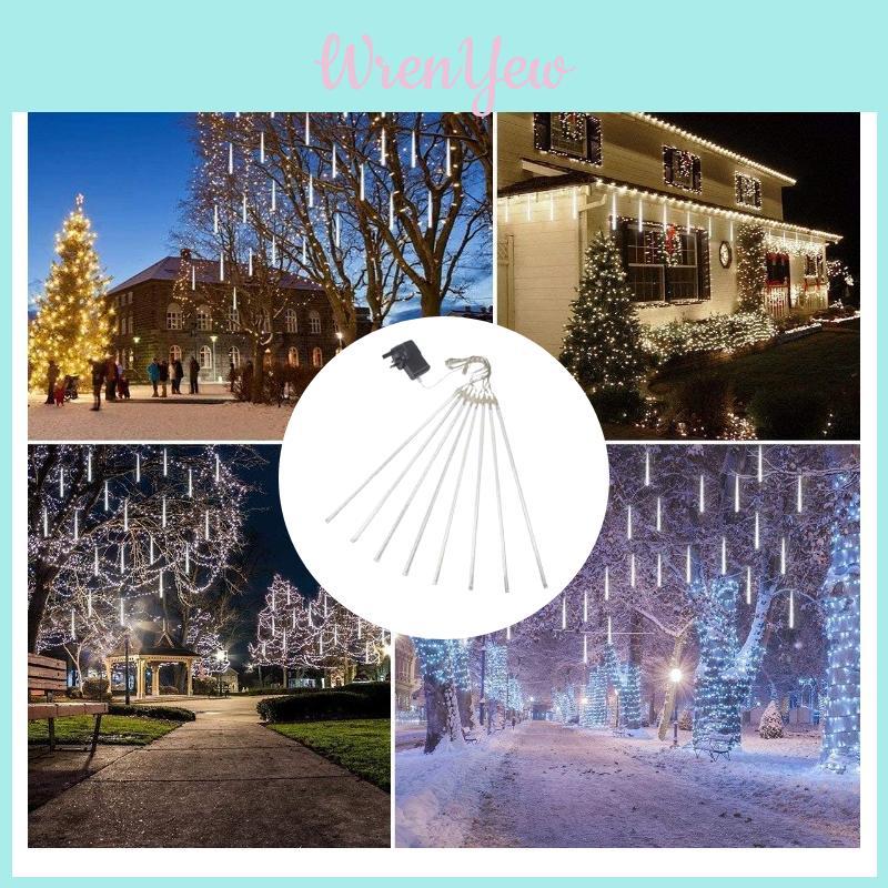 LED Fließendes Regen Duschvorhang Licht Mit Dimmbaren Farben Für Outdoor Feiertagsdekoration