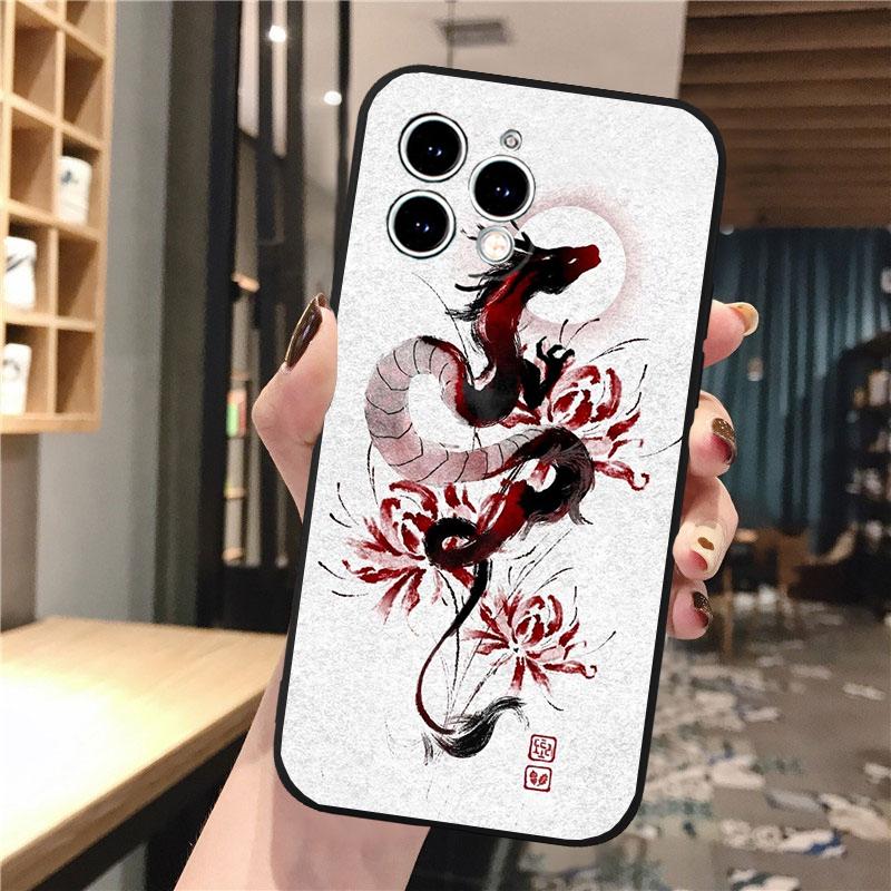 Dragon Art Phone Case For iphone 17 Pro Max 17 Pro Air 16 15 14 13 Pro Max 15 16 Pro 15Plus