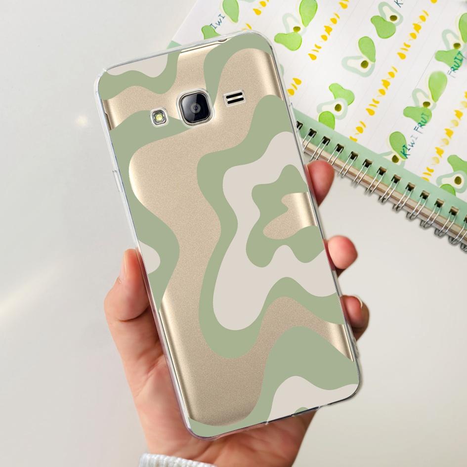 For Samsung Galaxy Grand Prime Case G530 G530H G531 G531H G531F SM-G531F Clear Cover Fashion Flower Soft TPU Silicone Phone Case