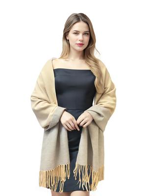 Large Thick Cashmere Long Pure Soft and Size Available In 11 Christmas Large Thick [VICT POPU] Scarf, Scarf, Cashmere, Warm, 200x70cm, High-Quality