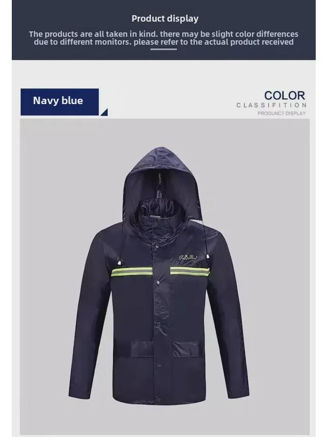 Combinaison imperméable double couche Paradise pour adulte avec logo personnalisé