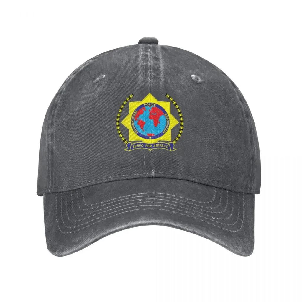 International Police Association Baseball Cap sun hat winter hats for Unisex Designer Unisex Women's