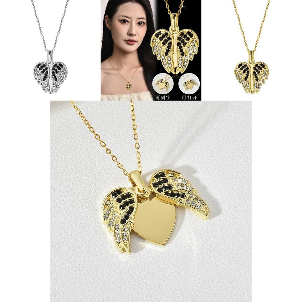 Unique Butterfly Shaped Pendant Necklace In Two Tone Gold And Silver With Customizable Design For Women