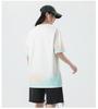 Men's Teen Trend American Heavyweight Short Sleeve Loose Printed T-shirt