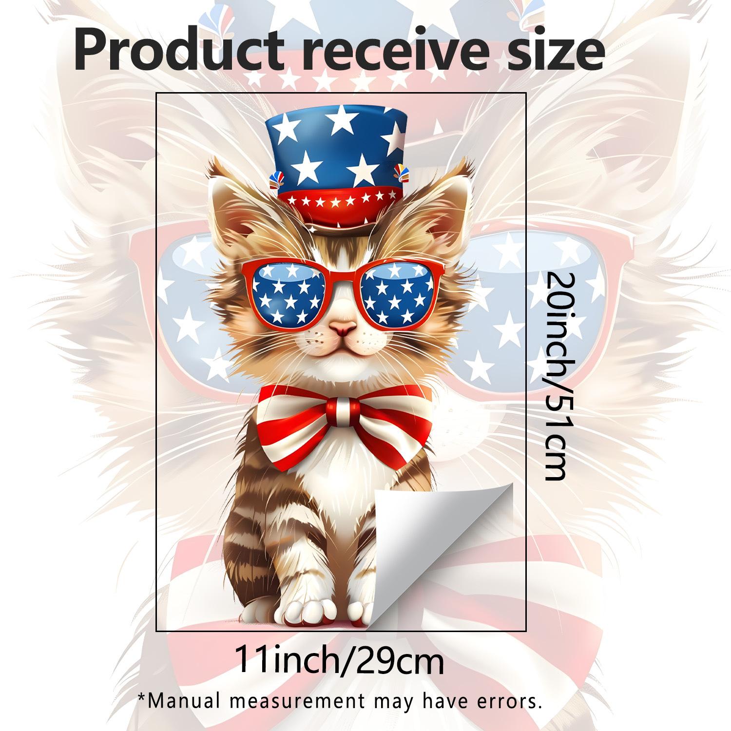 

Cat Glass Stickers for Beautifying The Windows of Bedrooms, Living Rooms and Balconies JDT-A632