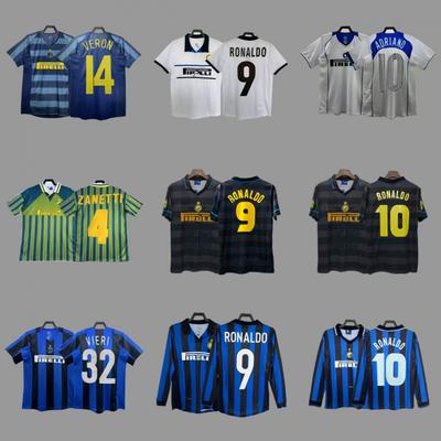 Vintage dres země Milito Zanetti Adriano Vieri Ronaldo Baggio fotbalový dres