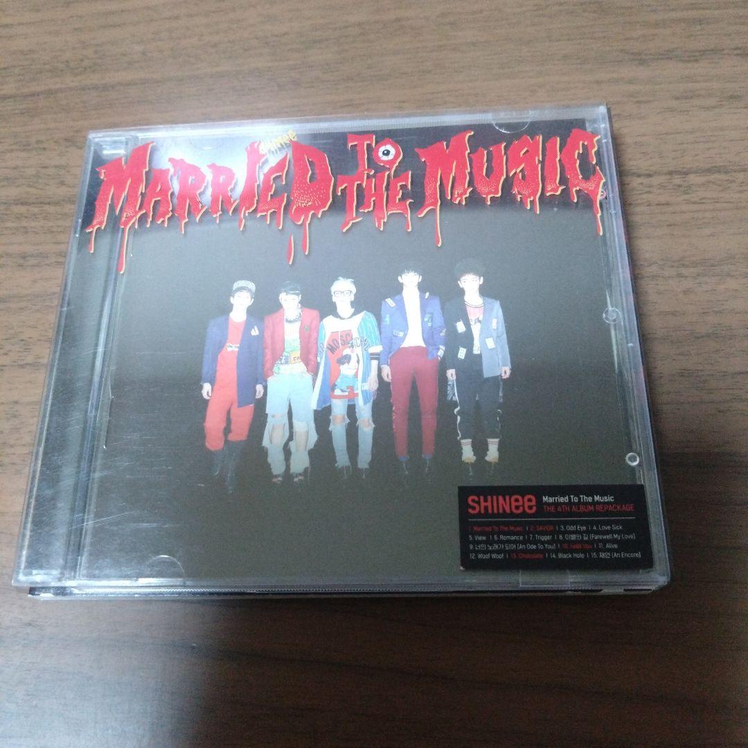 

[USED] SHINee Vol. 4 Repackage - Married To The Music