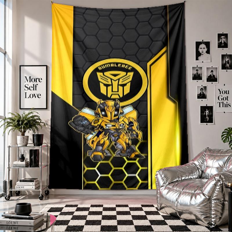 Wall TapestryTransformers Art Hanging Cloth Decorative Background Cover for Room Decoration