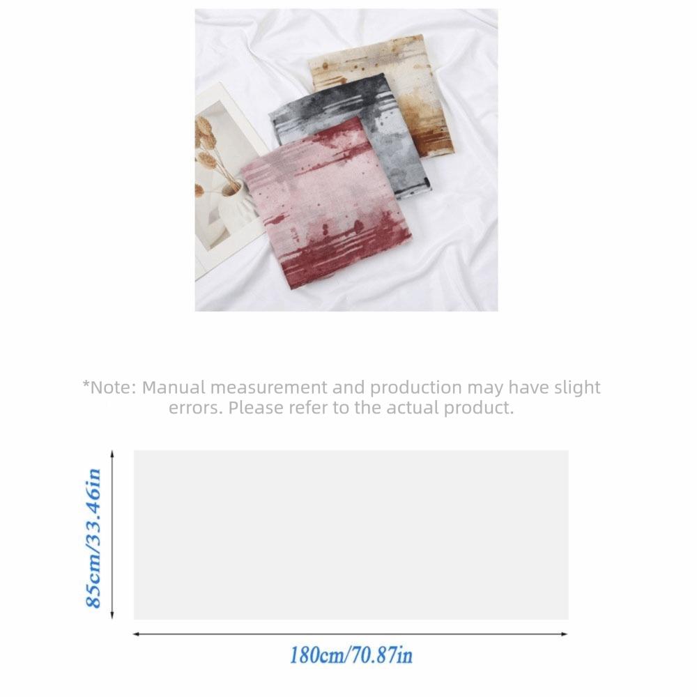 Light Weight Watercolor Printed Shawl Hijabs Soft Breathable Headscarf Women Scarf Silk Scarves new Scarf &Wrap
