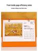 2026 Year of the Horse Desk Calendar with Double Ring Easel - Custom Corporate High-End Gift Box Edition