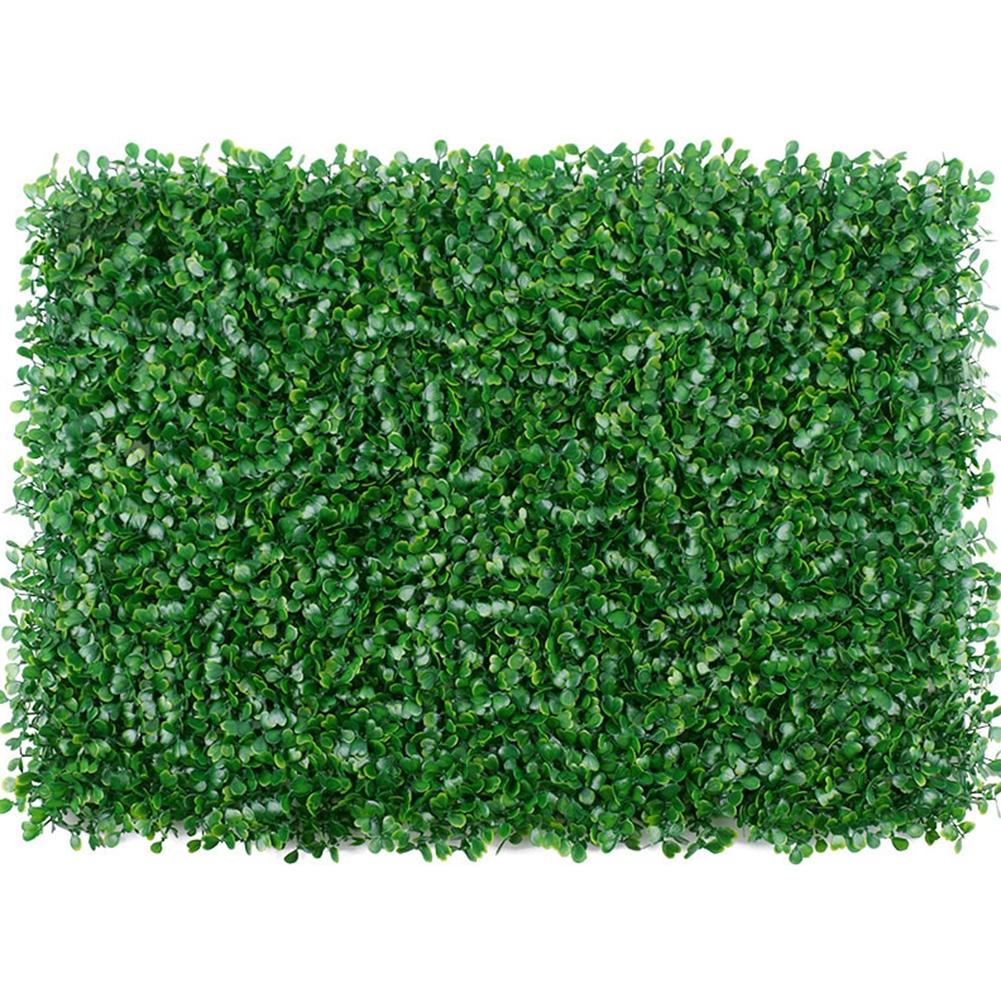 Weather Resistant Artificial Greenery Fence Panels for Fade Beauty 40x60cm