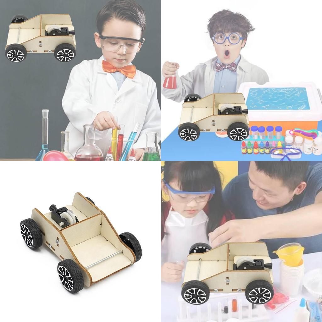 Educational Diy Wooden Science Experiment Toy For Kids Stem Learning C-23a Material Pack
