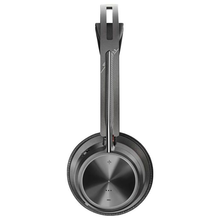 HP Poly Voyager Focus 2 Over-ear Bluetooth Stereo Headset Black Noise Cancelling Computer Headset