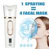 Mist Sprayer Handheld Nano Beauty Instrument Mini Hydrating Humidifier Skin Care LED Display Portable Humidifier Skin Care Gift