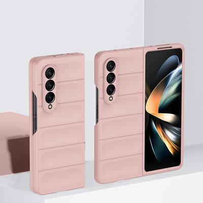 Anti -Dust Thin Pc Cell Phone Cover Case For Samsung Galaxy Z Fold 4 Fold3 Fold4 Fold 3 Zfold4 Anti -Knock Protective Cases