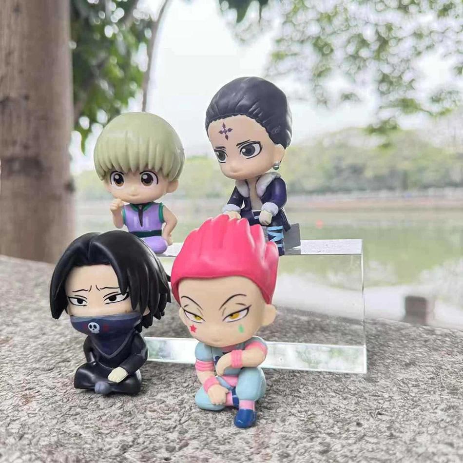 Aixlan GON FREECSS Figure 4PCS SET Q Version HUNTER X HUNTER PVC Action Figure Amine Christmas Gift Collectible Figurine