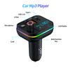 Auto FM Transmitter Modulator Drahtlos Bluetooth 5.0 USB 3.1A Typ-C Schnelllader Autoradio MP3 Player Musik Freisprecheinrichtung Auto-Kit