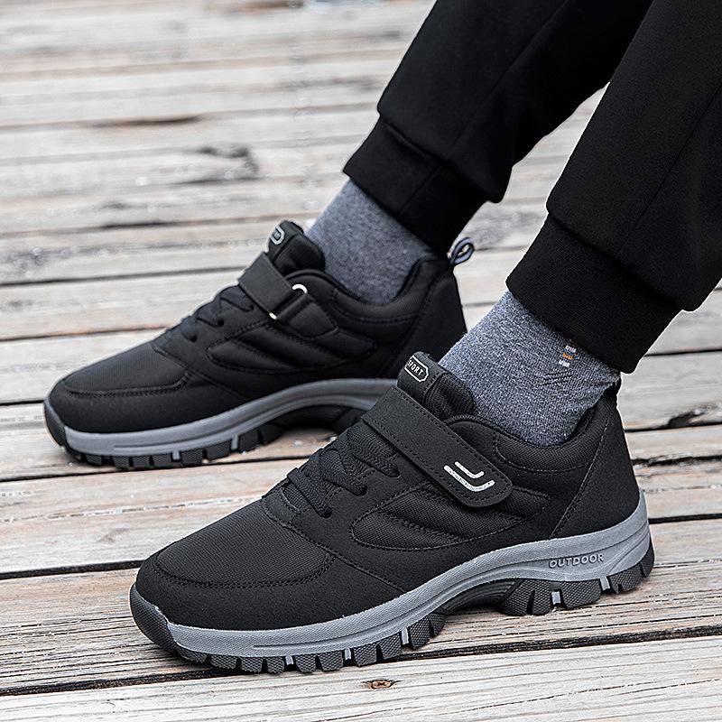 Elderly shoes men's and women's mother shoes autumn casual sports shoes middle-aged and elderly cotton walking shoes father shoes