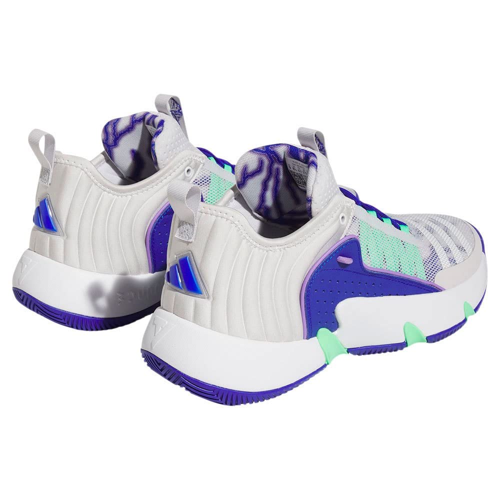 Adidas Trey Unlimited LRH33 Basketball Dash Blue Size Cm Men's Shoes, Gray/Footwear White/Lucid (HQ1019), 26.5