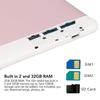 Android IPS HD 2GB 32GB 2 SIM 5MP 128GB Přenosný Volací Tablet Tablet, 10palcový Dotykový Displej, Osmijádrový Procesor, ROM, RAM, Sloty, Fotoaparát, Úložiště,