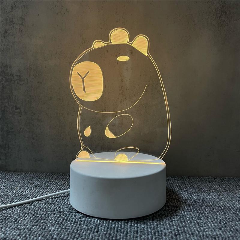 Acrylic 3D Night Light - Custom Table Lamp with Logo, Ideal for Events & Christmas Gifts