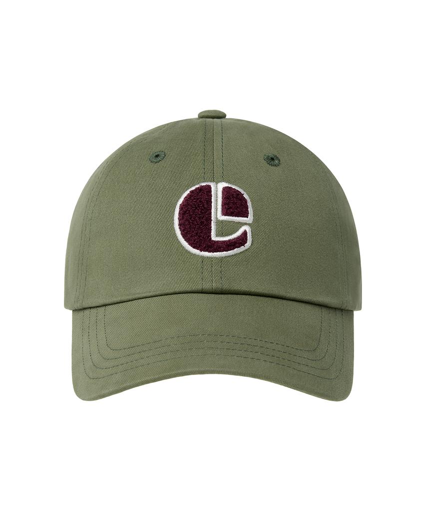 Imiseu Boucle Vintage Logo Ball Cap-Khaki