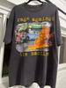 90s Black Short Sleeve Rage Against The Machine Vintage TShirt Reprint Graphic Short Sleeve Casual Loose T Shirt Unisex