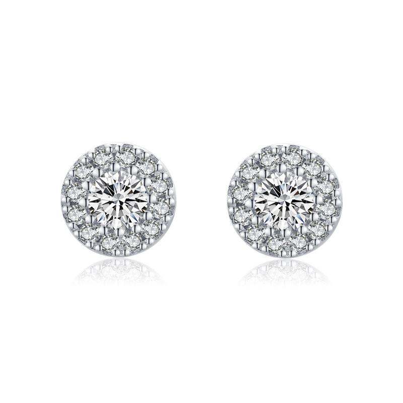 Tancise 925 Sterling Silver Zircon Earrings Drop Earrings For Women Wedding Party Gifts