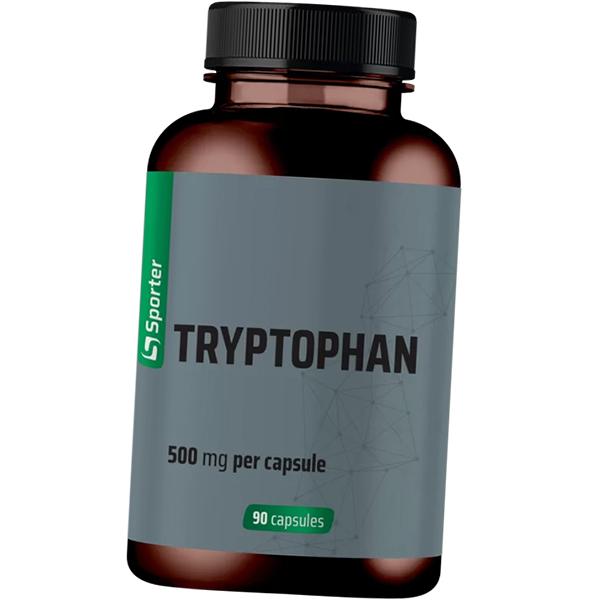 Л Триптофан, L-Tryptophan 500 Caps, Sporter  90капс (27584005)