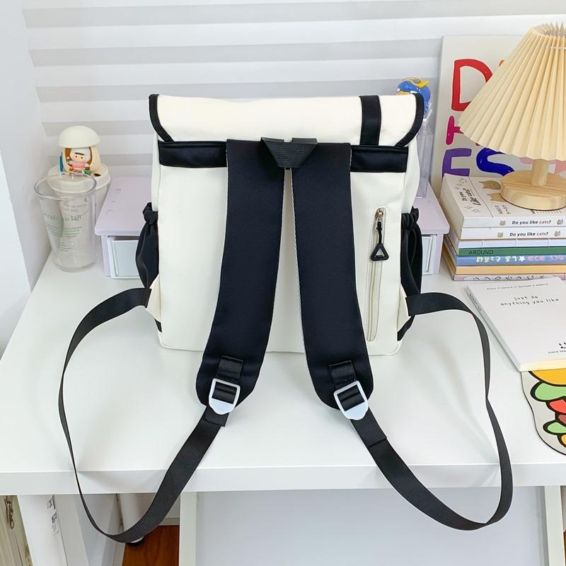 High-value College Style Is Fresh and Sweet, Junior High School Students Are Lightweight and Large-capacity Backpacks