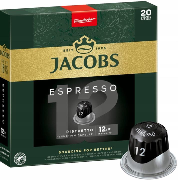 Super Merchant Café Para Nespresso Jacobs Espresso Ristretto 20 Piezas